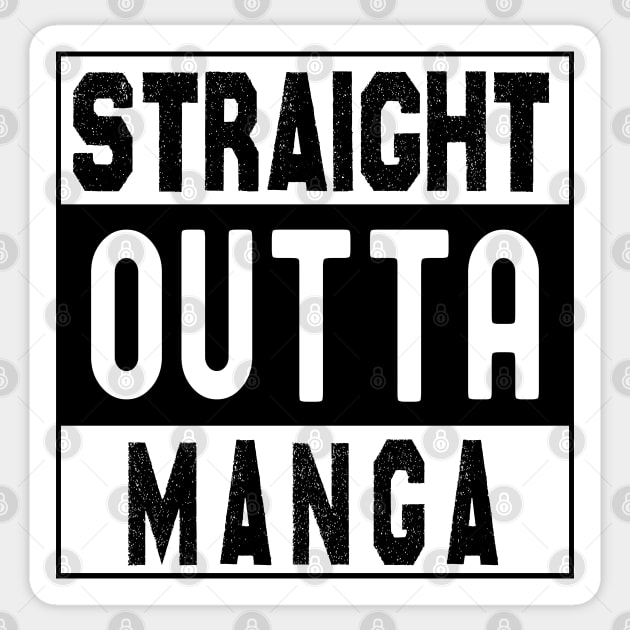 Straight Outta Manga Sticker by bougieFire